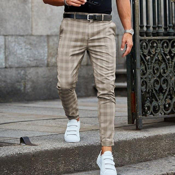 Classic Plaid Trousers