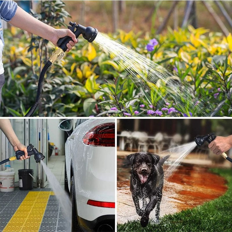 Expandable garden hose, 100ft