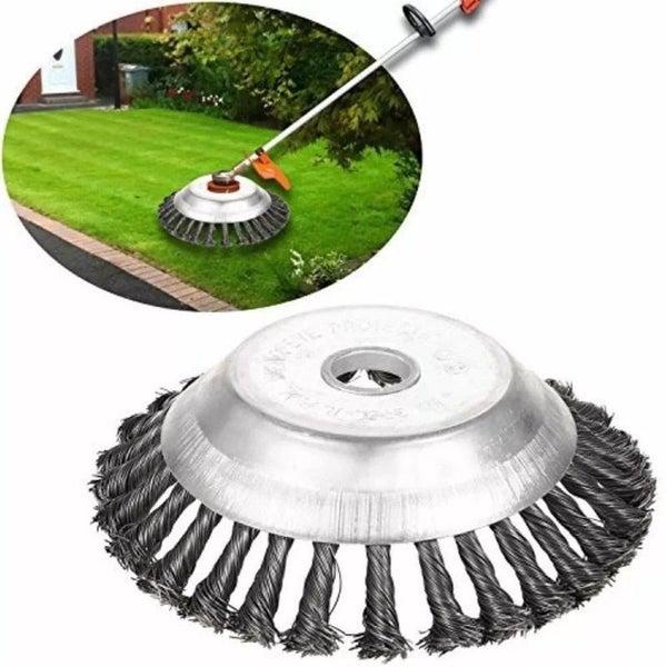 Brushcutter weeding attachment