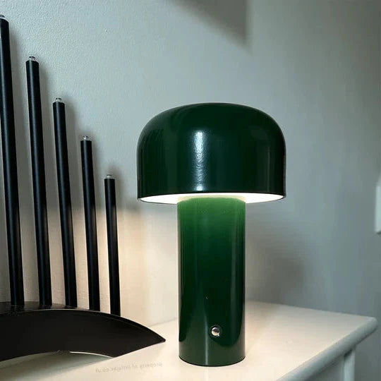 Stylish Cordless Mushroom-Shaped Lamp