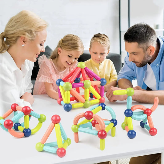 Montessori Magnetic Building Blocks