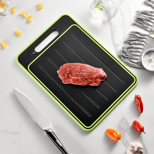 Multi-functional Cutting Board with Thawer and Sharpener