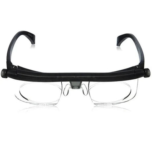 Focus-Adjustable Glasses for Near and Far Vision