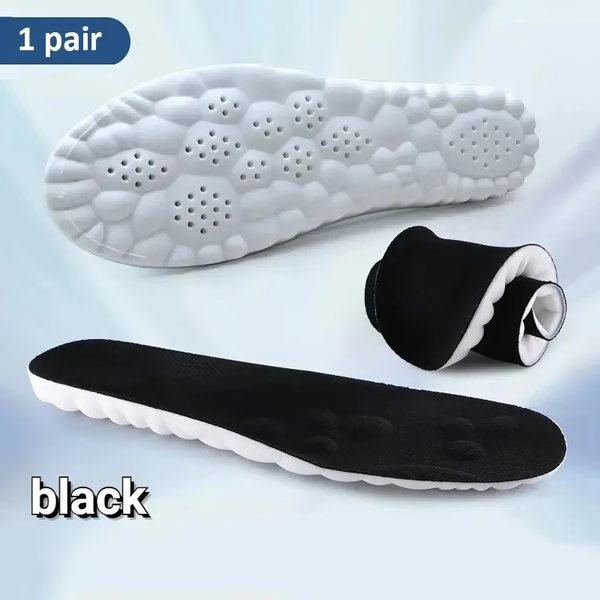 Ultra-Comfortable Insoles with 4D Cloud Technology