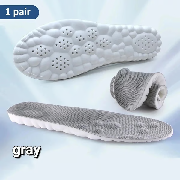 Ultra-Comfortable Insoles with 4D Cloud Technology