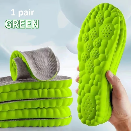 Ultra-Comfortable Insoles with 4D Cloud Technology