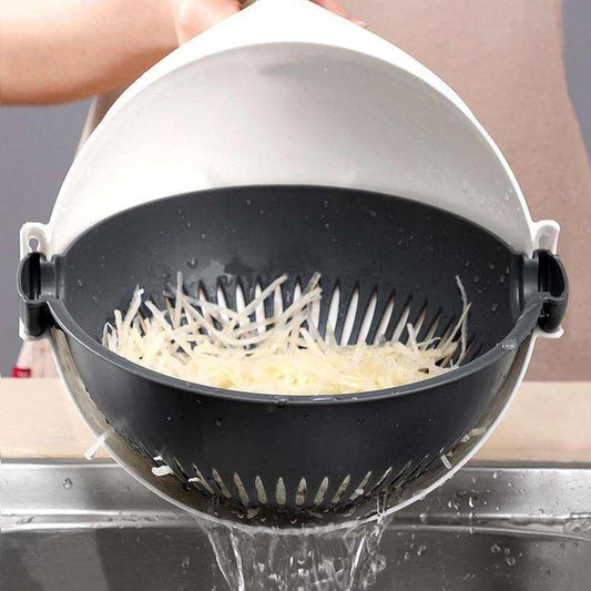 Multi-functional food chopper and slicer