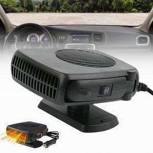 12V Portable Car Heater with Ceramic Fan (150W/300W)