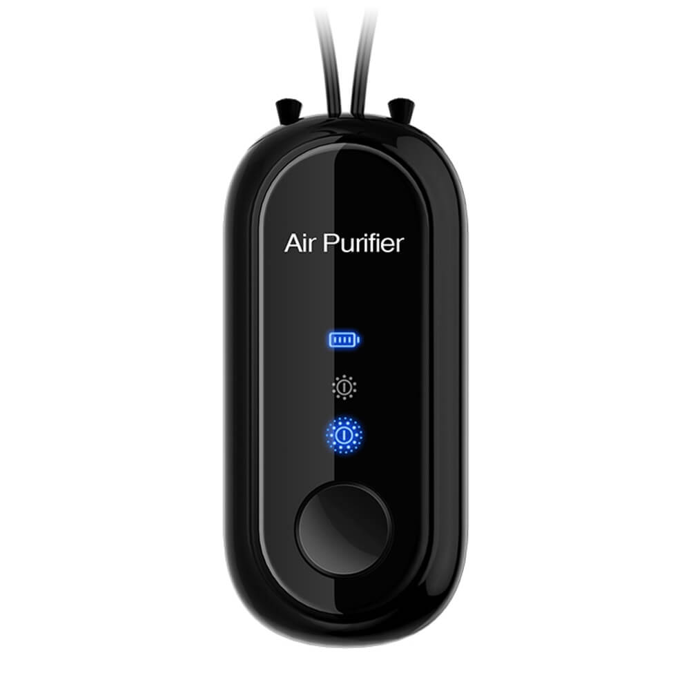 Portable Air Purifier Necklace with USB Recharge