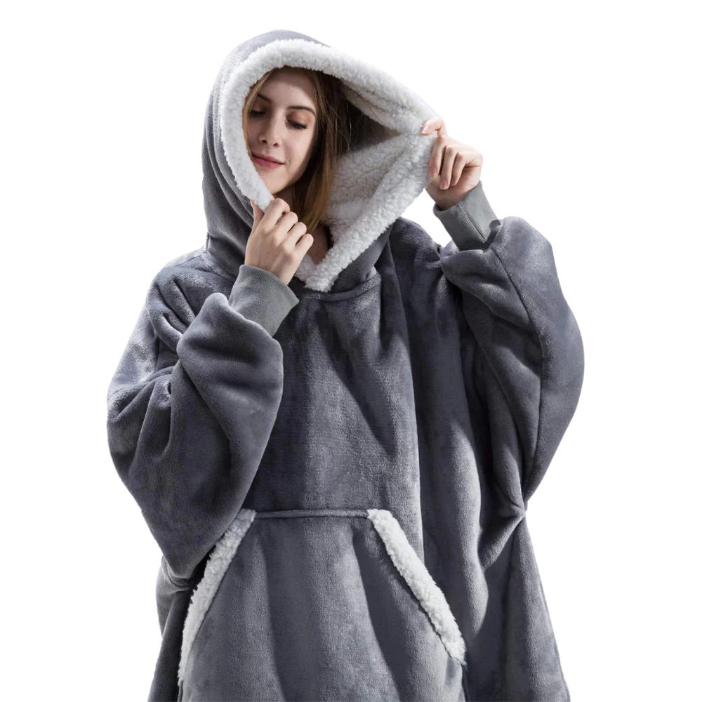 Oversized Hoodie Blanket