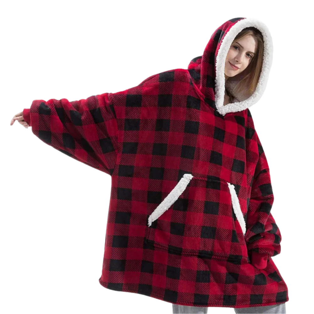 Oversized Hoodie Blanket