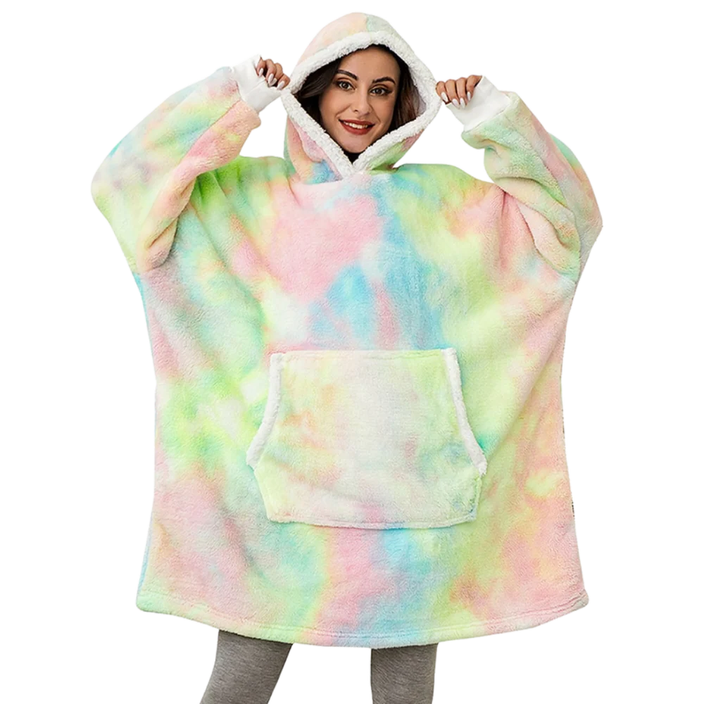 Oversized Hoodie Blanket