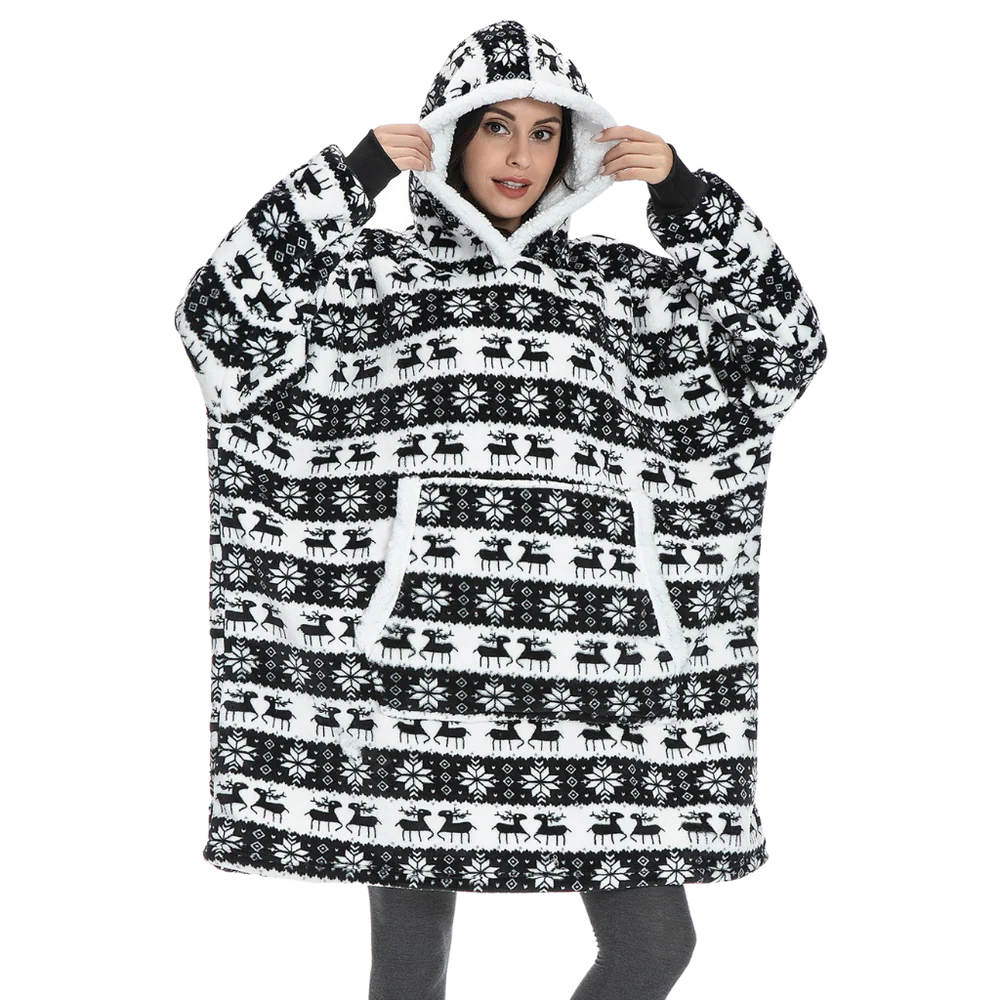 Oversized Hoodie Blanket