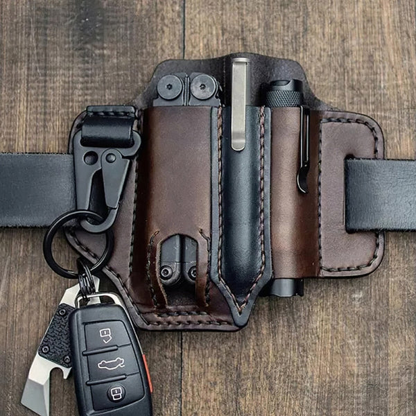 Leather Pouch for Tactical Multi-Tools