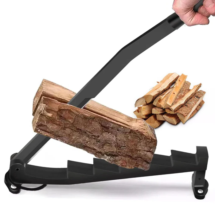 Portable Wall-Mounted Wood Splitter for Kindling