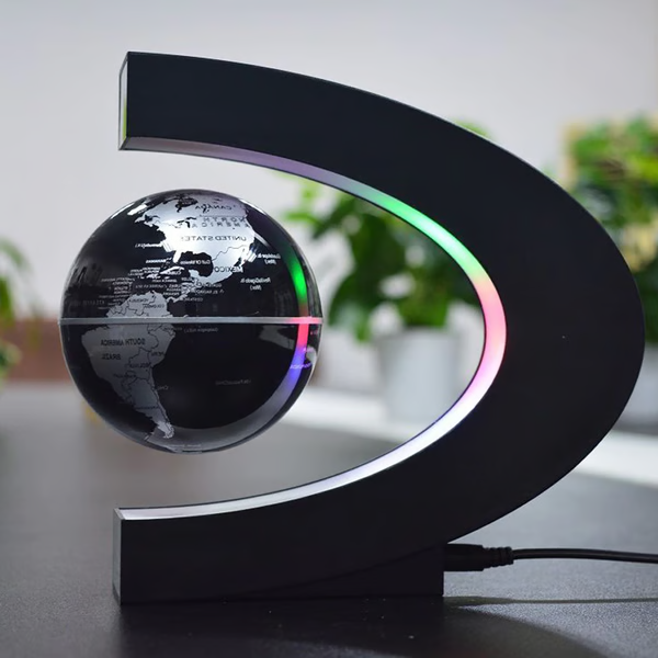 LED Illuminated Magnetic Globe