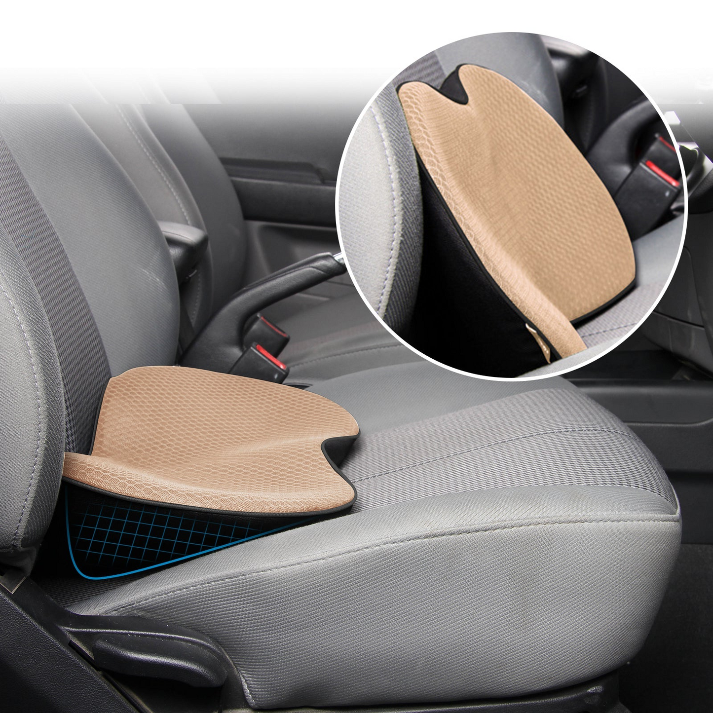 Adult Car Seat Booster Cushion