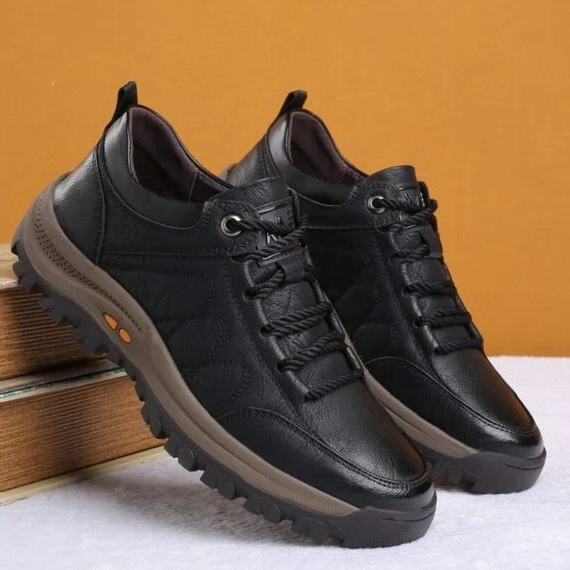 Comfortable, breathable men's casual shoes with arch support and non-slip soles.