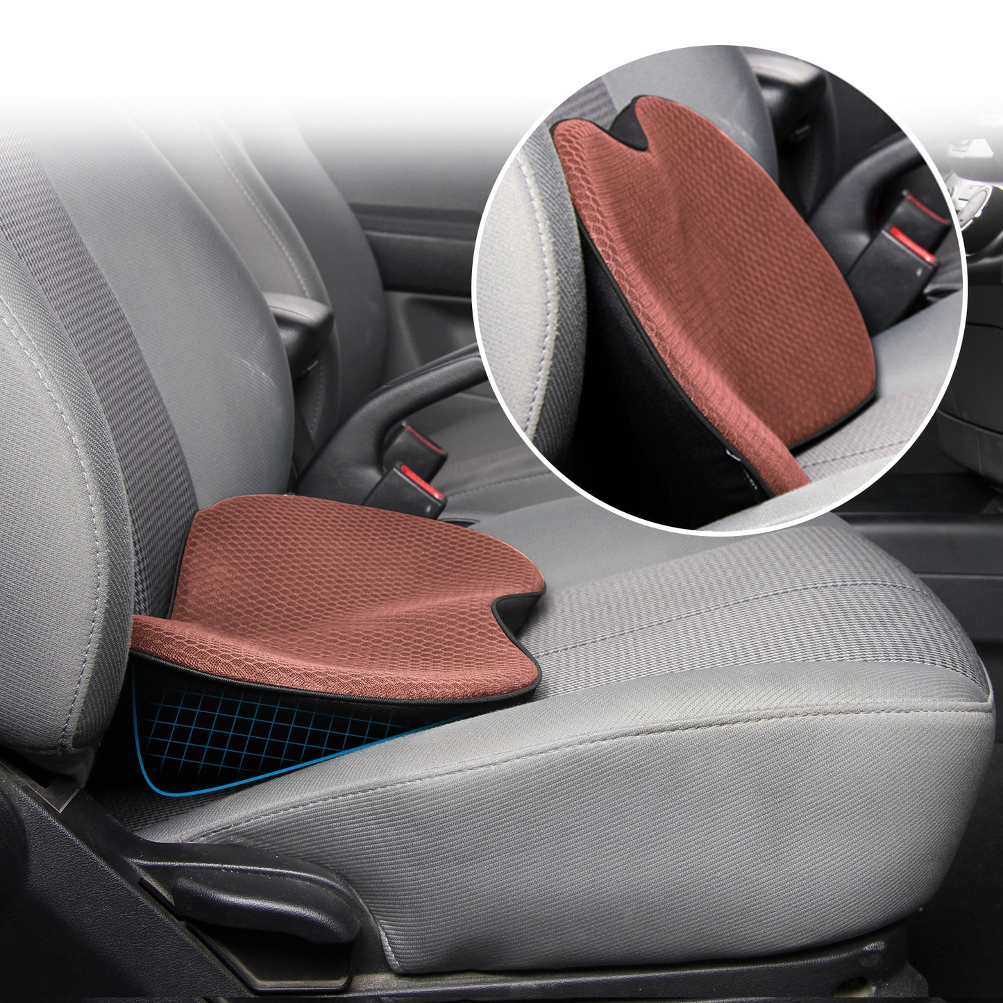 Adult Car Seat Booster Cushion