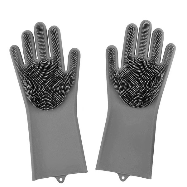 Reusable Silicone Dishwashing Gloves