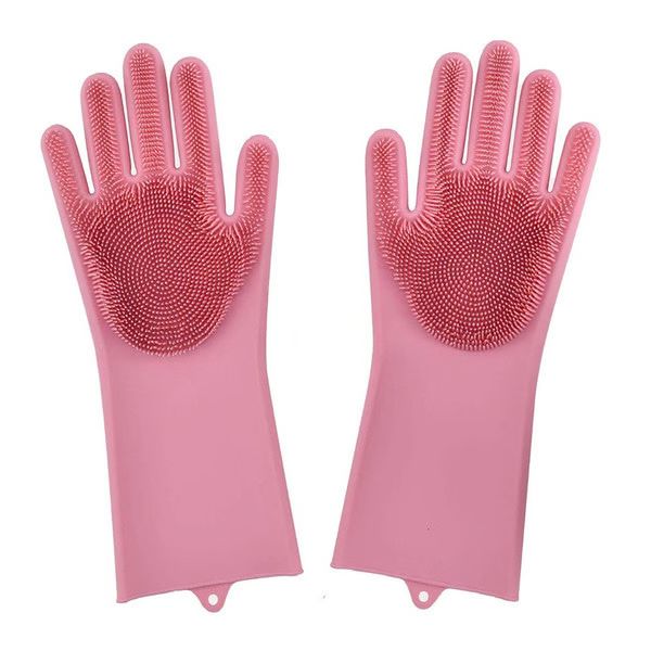 Reusable Silicone Dishwashing Gloves