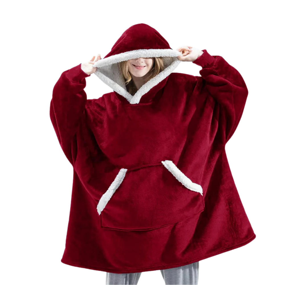 Oversized Hoodie Blanket