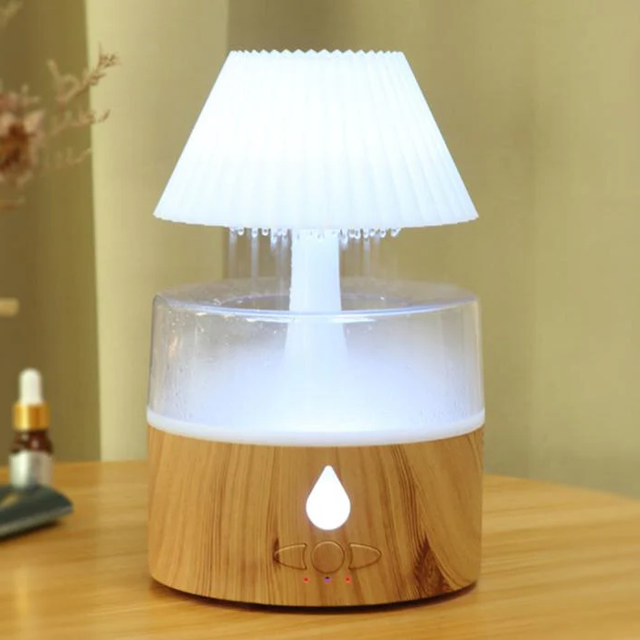 USB Cool Mist Humidifier with Aroma Diffuser and Night Light