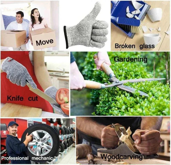 Cut-Resistant Kitchen Gloves