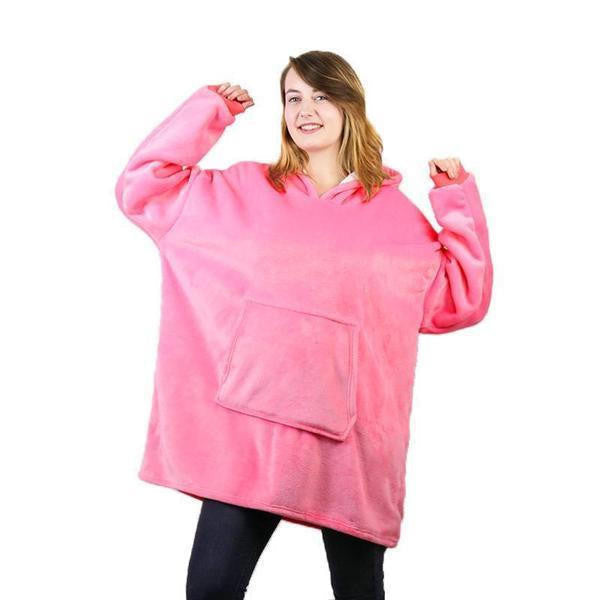 Fleece-lined Blanket Sweater