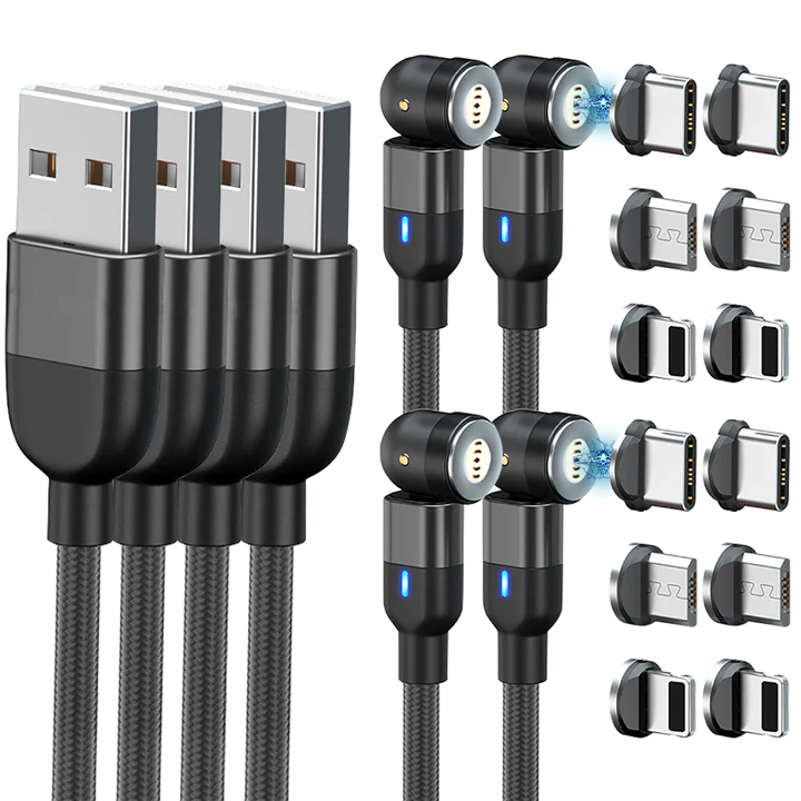 Universal Charging Cable 3.0 for iPhone, Android, and USB-C